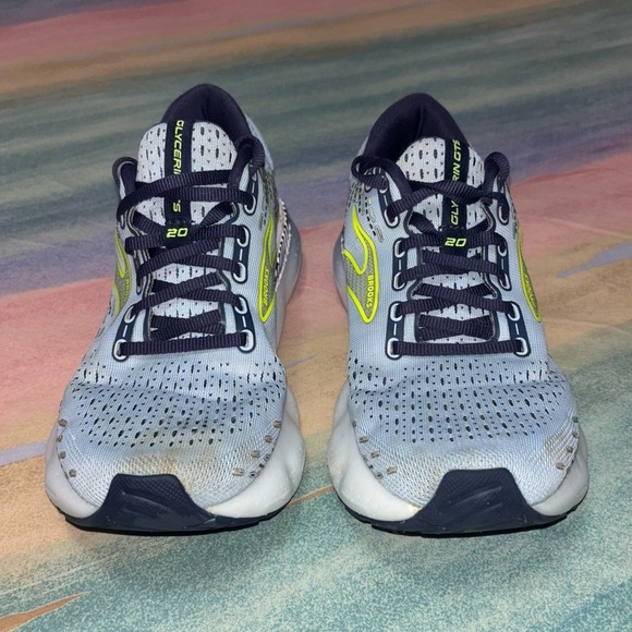 Brooks Glycerin GTS 20 Running Shoes Light Blue/Peacoat/Nightlife US Women’s 8 - Picture 4 of 8